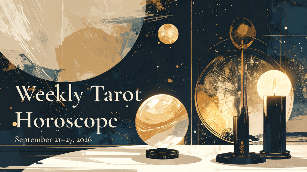 Weekly Tarot Horoscope for September 21–27, 2026 by Lludy Ono