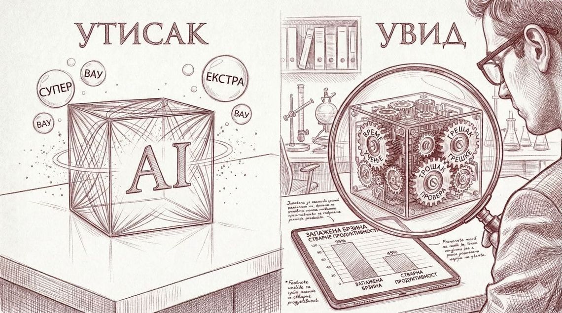 Како измерити да ли вам АИ заиста штеди време