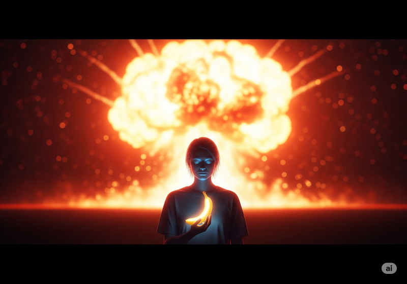 Antymateria jest w nas. AI Generated