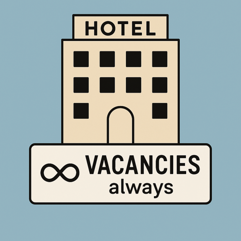 Czy recepcjonista zdąży przed horyzontem?