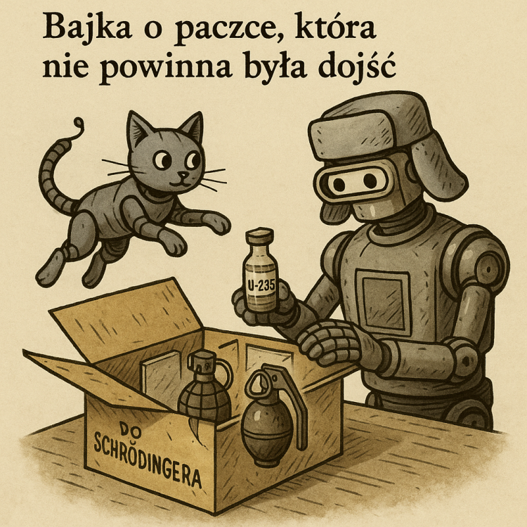 Robobaje: Bajka o tym jak kot Schrödingera nawiał z pudła