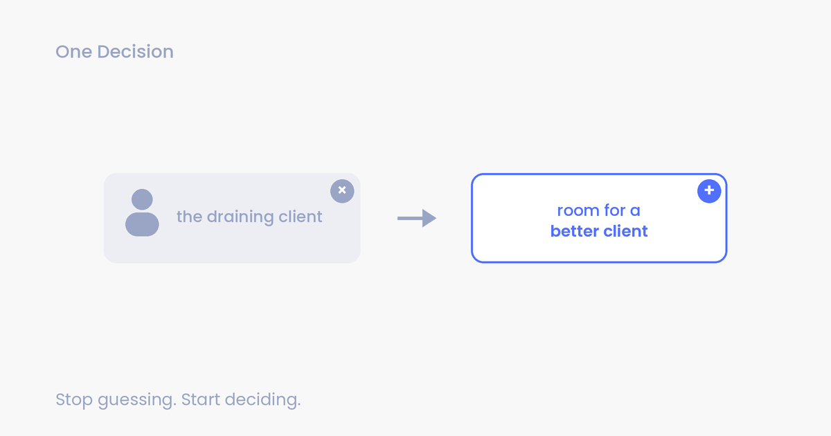 The client you should fire