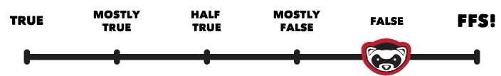 This claim is false