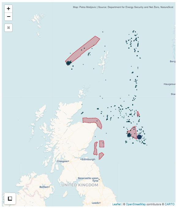 Revealed: Chronic North Sea oil spills threaten marine protected areas
