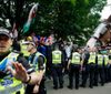 Far-right agitators stand accused of stirring up trouble at asylum hotel protests. But anti-racists are standing firm