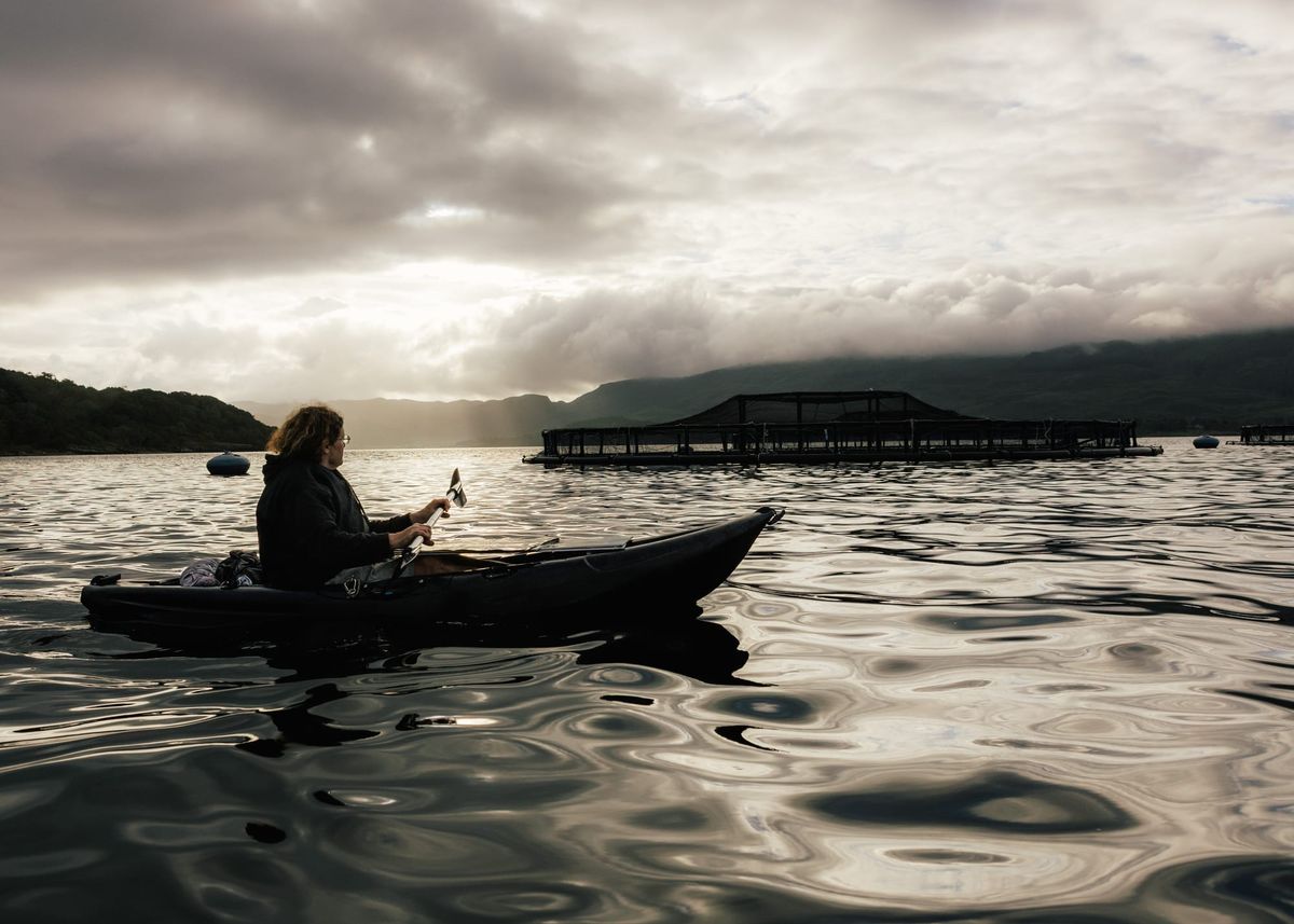 The ‘kayak vigilante’ accuses Norwegian salmon firm of trying to privatise Scotland’s public waters
