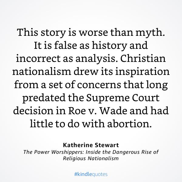 A Timely Reminder About the Religious Right, in light of TX SB8