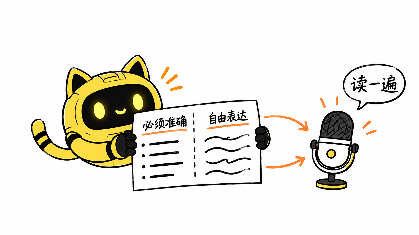 一页简报区分必须准确与自由表达，再进行试读
