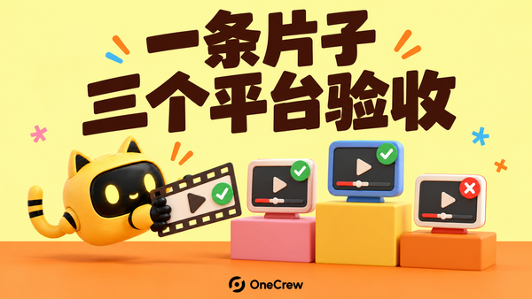 机器人逐一核对三个视频屏幕的发布状态