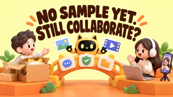 A brand, creator, and the OneCrew robot collaborate remotely without shipping a sample.
