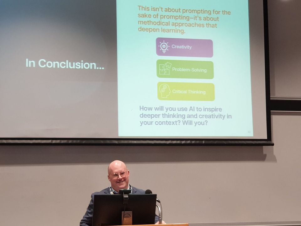 Professor Jim Diamond at DEC24 in Ireland