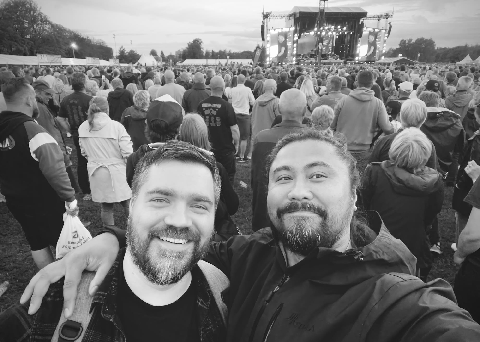 The Hawberk team at Bruce Springsteen in Oslo for our joint fortieth birthdays!