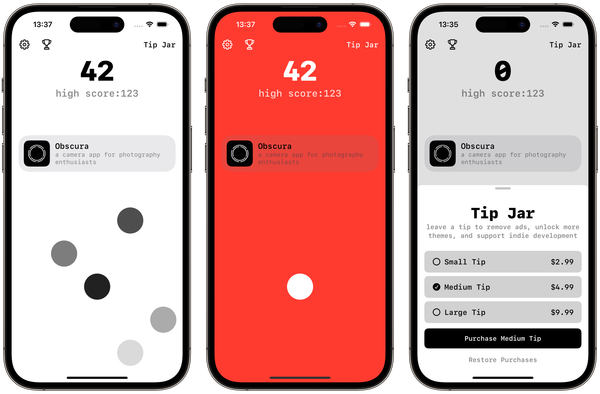 3 screenshots of Agile 3’s interface
