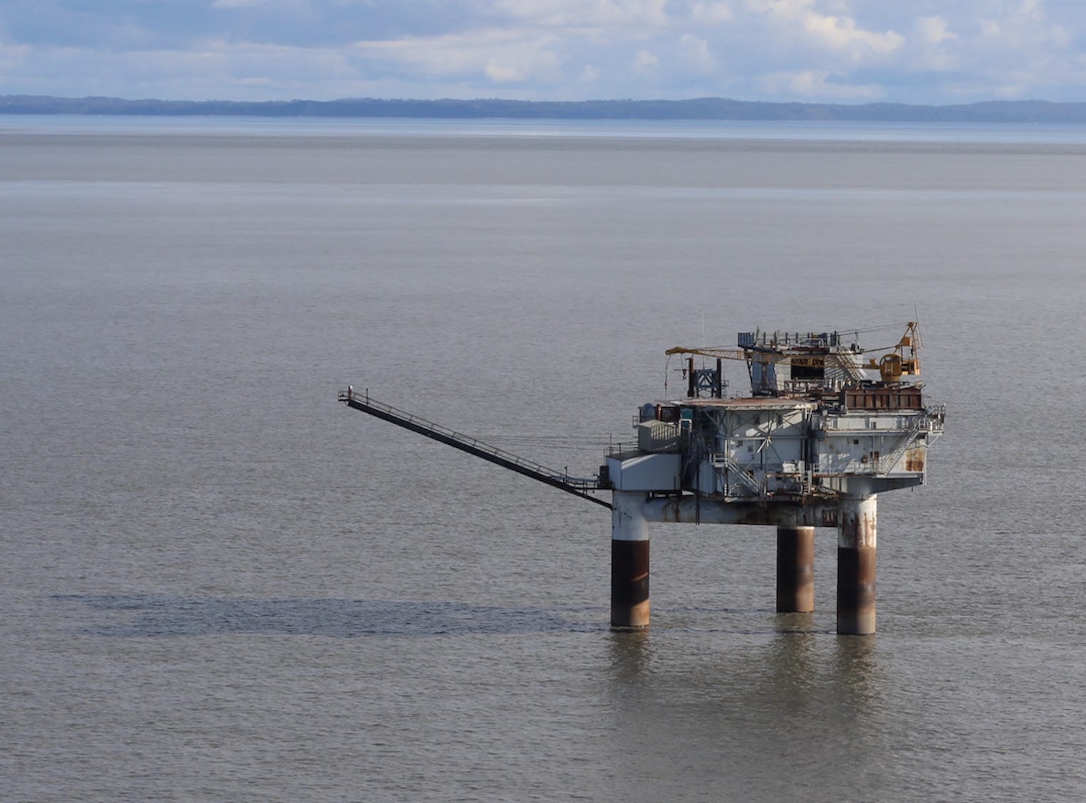 This Oil Platform Stopped Pumping