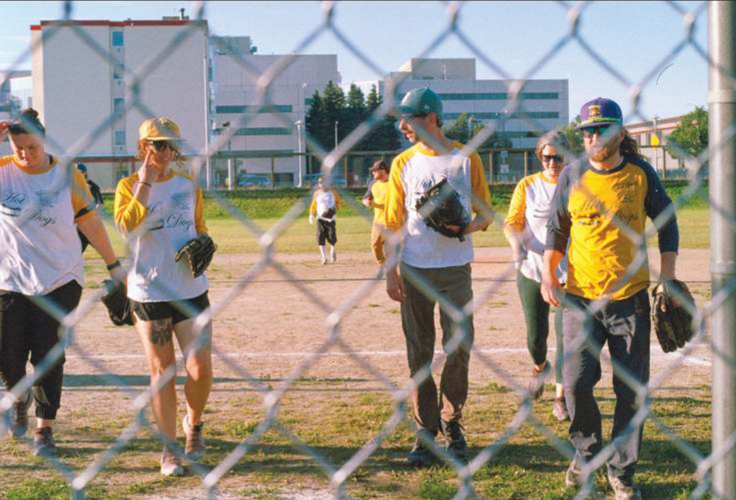Crossroads sponsored a beer league softball team, the Hot Dogs. (Alex Troutman)