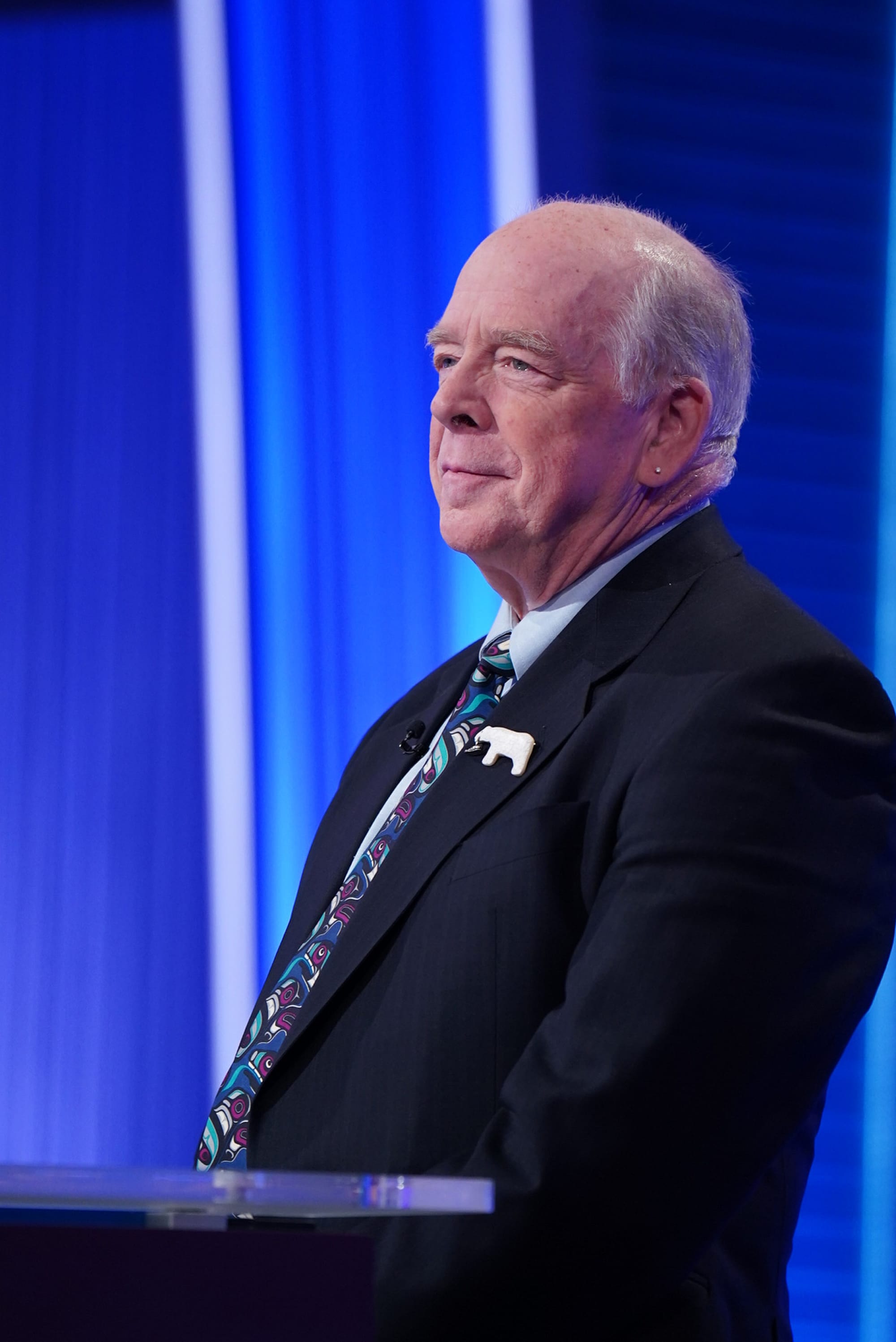 Clarke won a single episode of Jeopardy!, making him a champion for life. (Sony Pictures Television)
