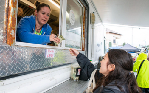 In internet-less Sitka, it's both "mayhem" and a "golden moment"