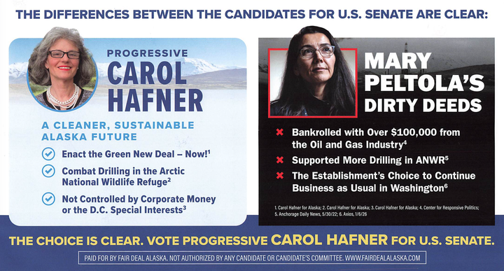 Opinion: Want to set your money on fire? Use it to boost Alaska’s false flag candidates.