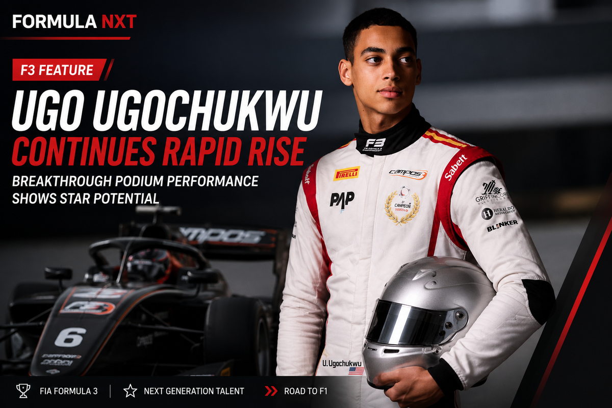 Ugo Ugochukwu’s Momentum Continues to Build in Formula 3