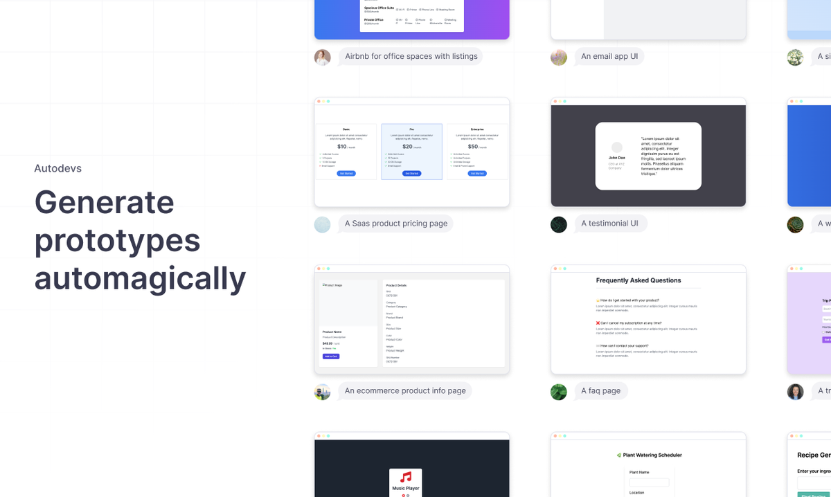 Create: a new generative AI app builder