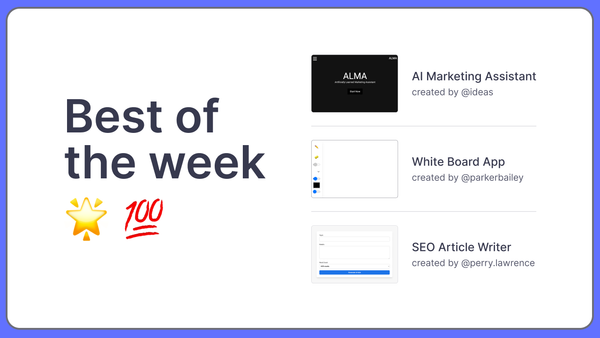 Best of the week