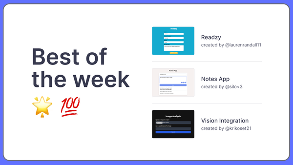 Best of the week
