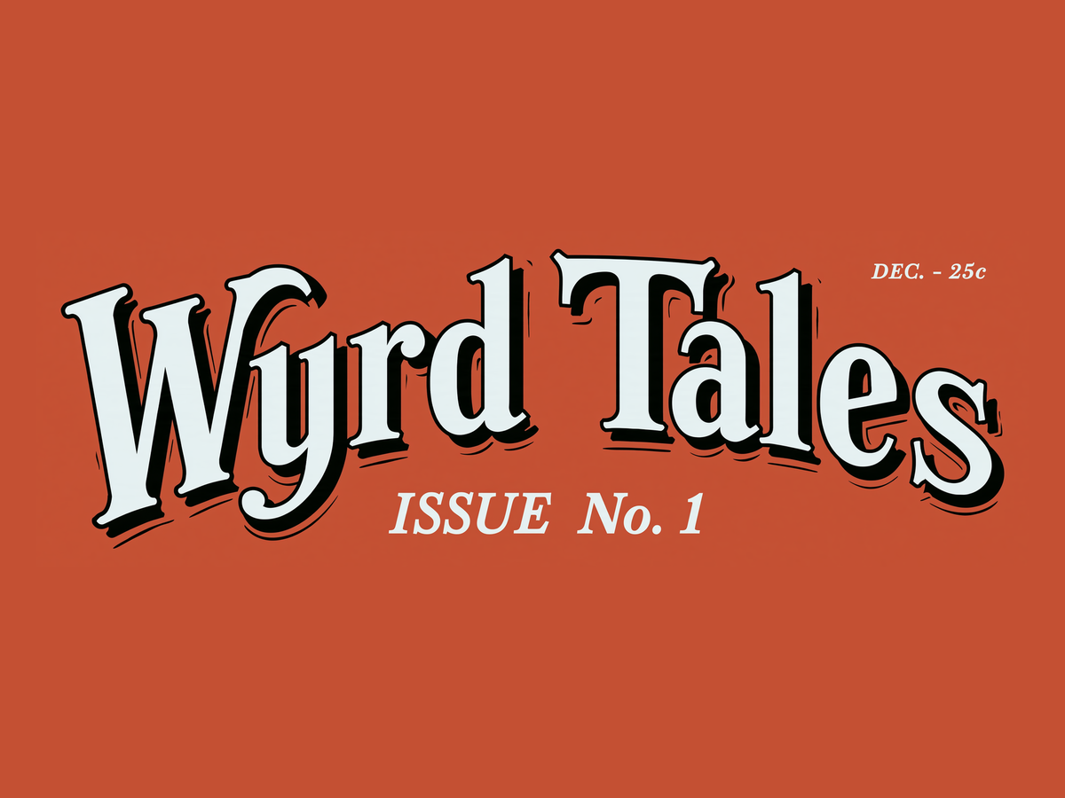 Wyrd Tales, Issue No. 1