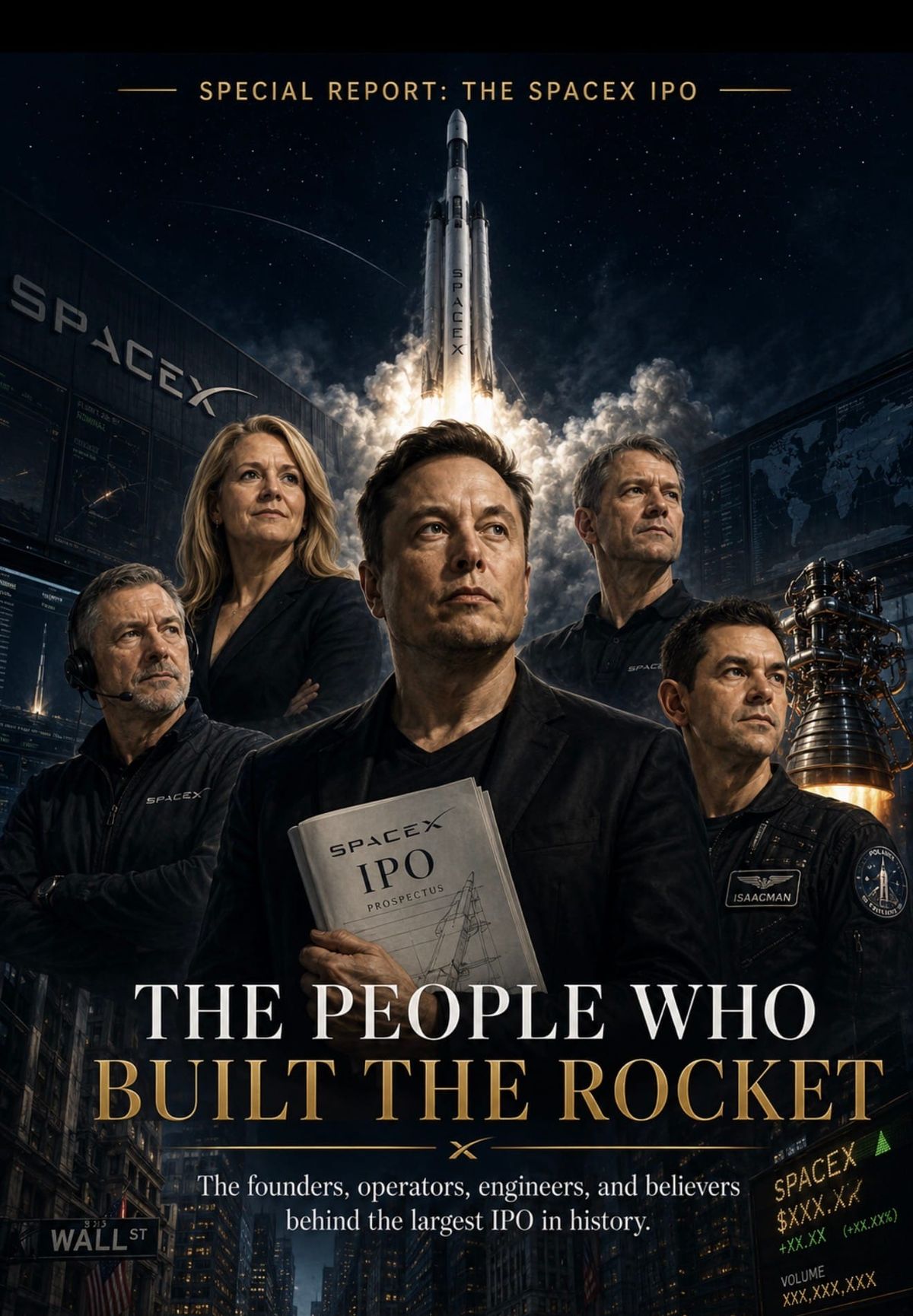 The Founders:                               The People Who Built SpaceX