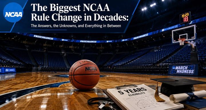 Five for Five: The Biggest Rule Change in College Sports in Decades