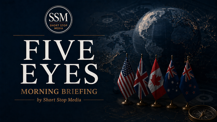 The Short Stop Five Eyes Overnight Briefing