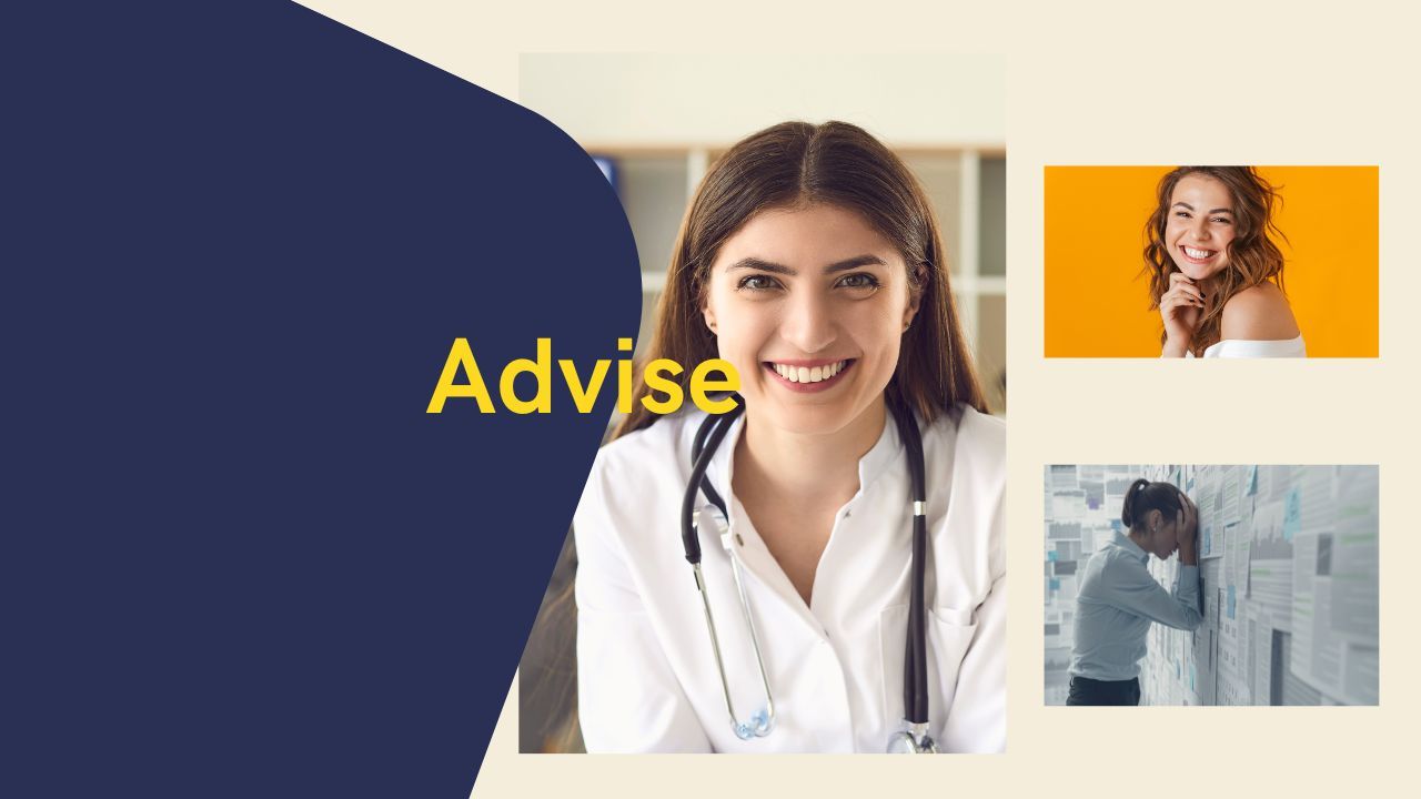 Advise ( v ) -Minidic