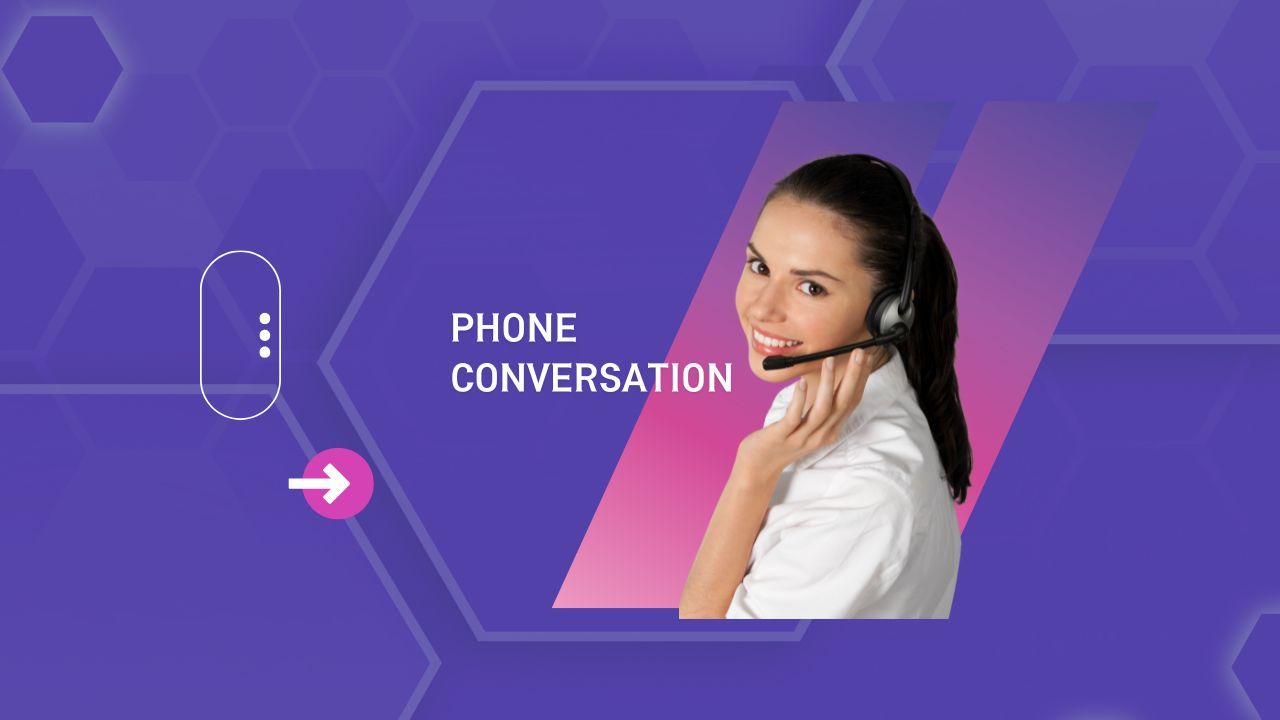 ยินดีให้บริการ ( วิธีพูดทางโทรศัพท์ )