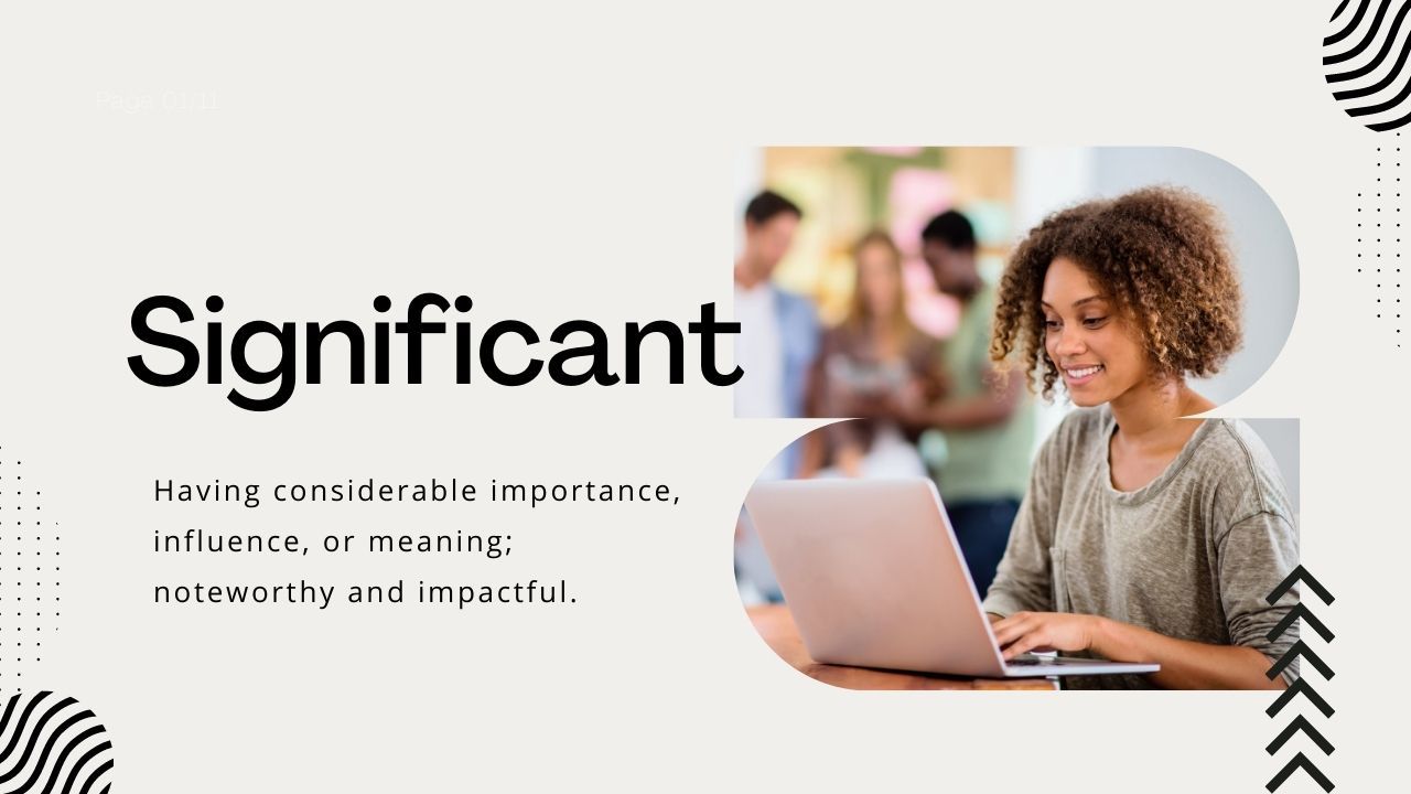 Significant -Minidic