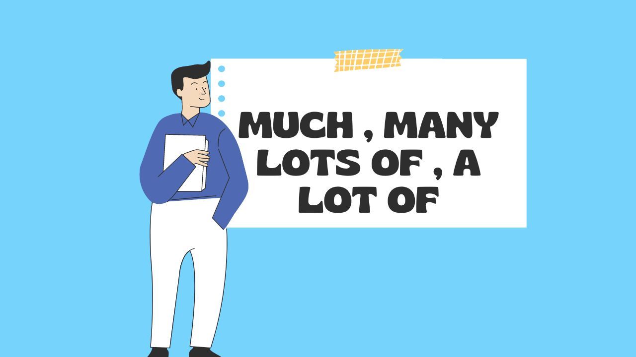 ฝึกฟัง ( Much , Many )