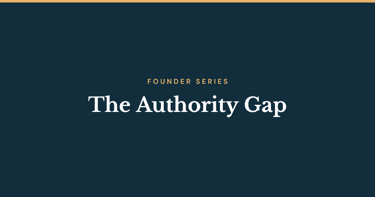 The Authority Gap: 7 Metrics That Expose Succession Risk in UK SMEs