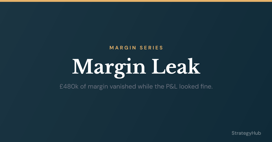 Revenue up, profit flat: the hidden margin leak