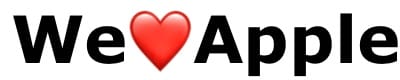 We❤️Apple ikon