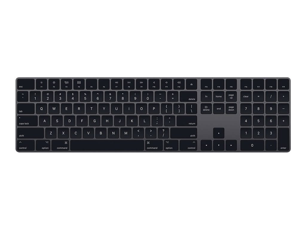 Apple Magic Keyboard with Numeric Keypad Tastatur Saks Trådløs Dansk