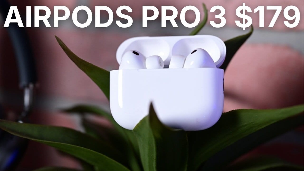 AirPods Pro 3 falder til 179 dollar før Prime Day