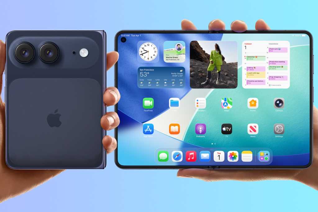 Foldbar iPhone Ultra er angiveligt tilbage på sporet før lancering i september