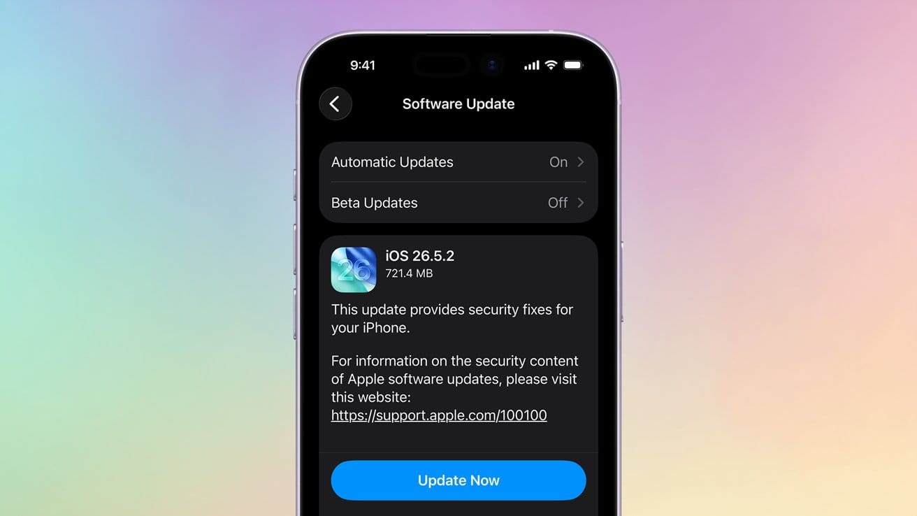 Apple udsender 26.5.2-sikkerhedsopdatering til iPhone, iPad og Mac