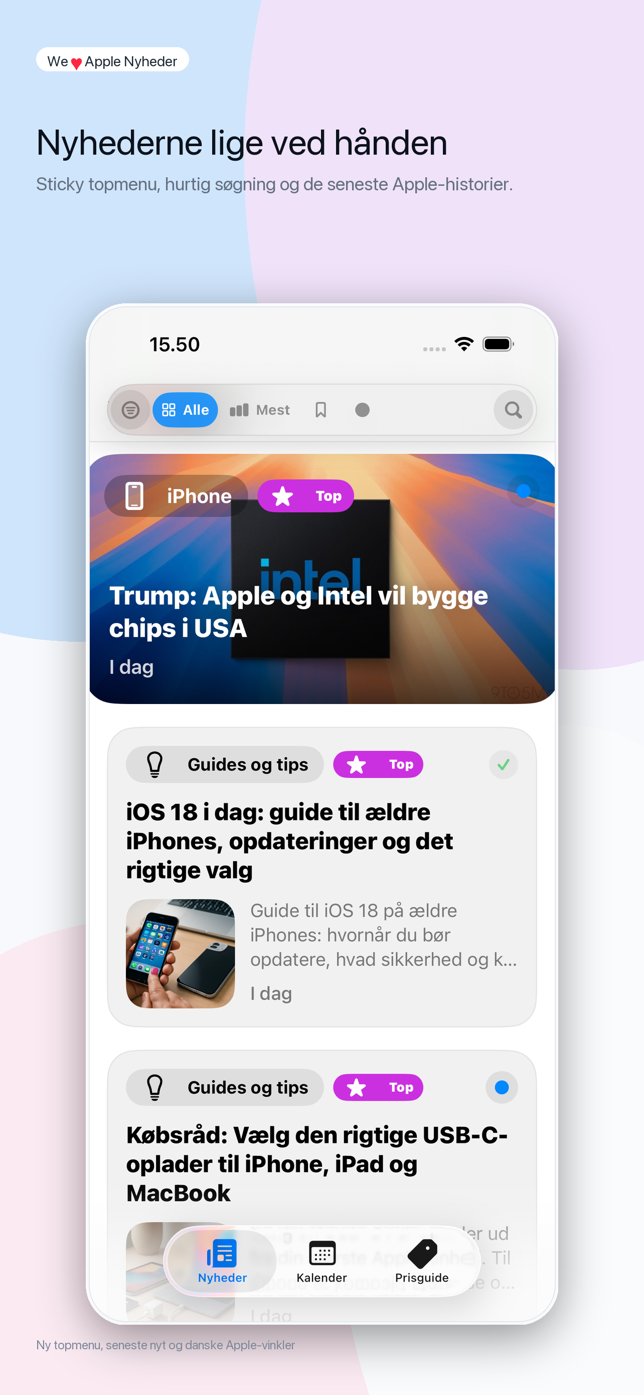 We❤️Apple - Nyheder på iPhone