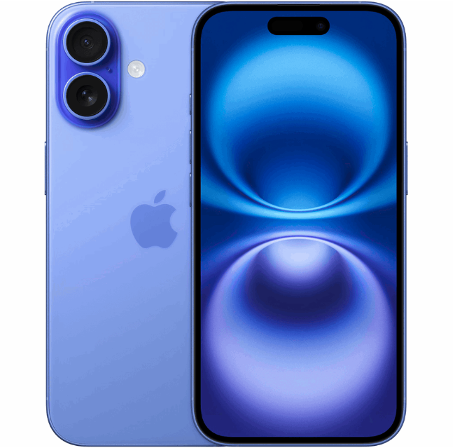 Apple iPhone 16 Plus 6.7 256GB Ultramarineblå