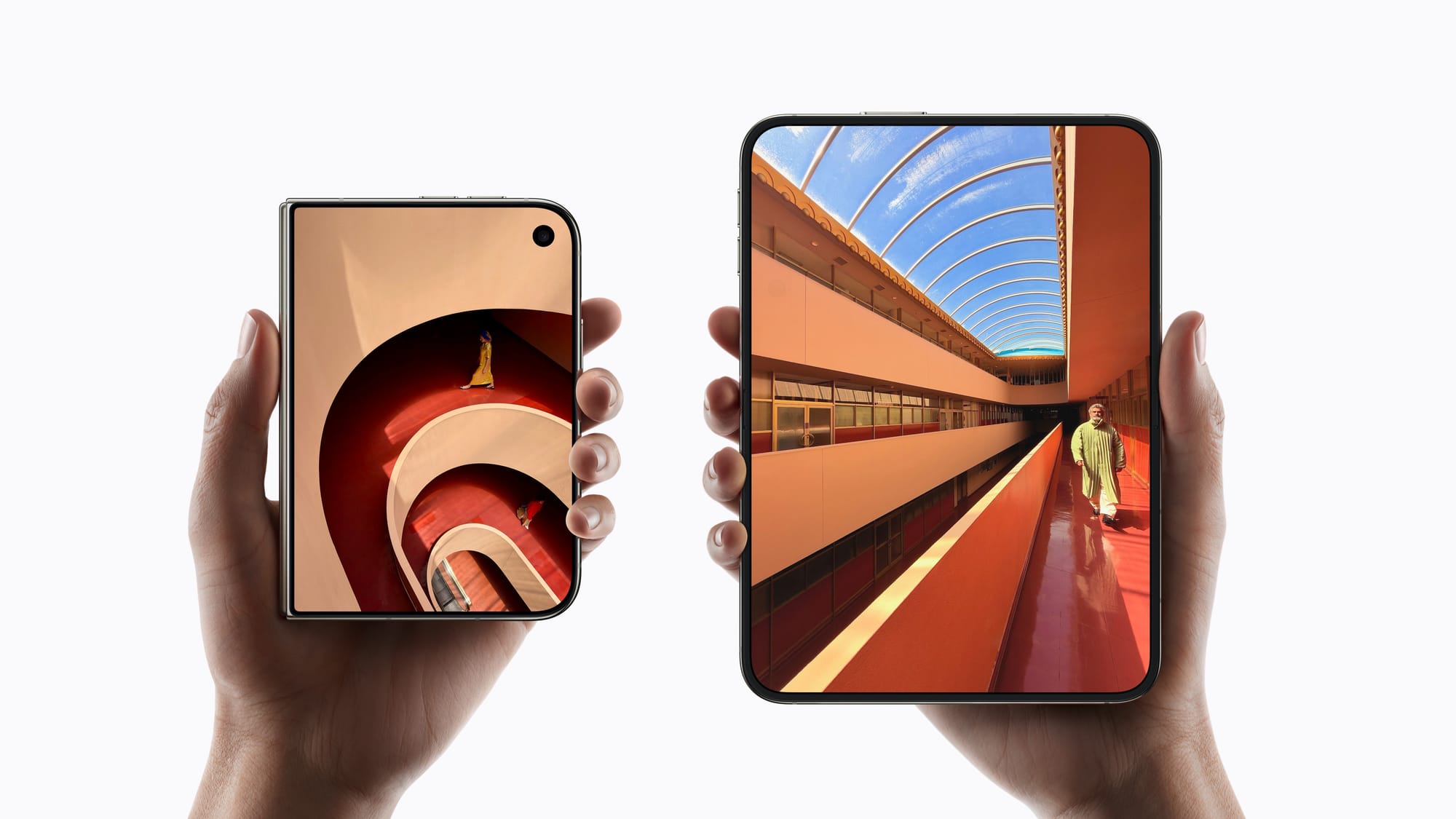 iPhone Duo holdt lukket og udfoldet