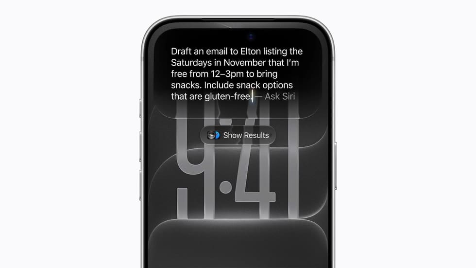 Apple ruller Siri AI og nye Apple Intelligence-funktioner ud i dag - billede 3 fra apple.com