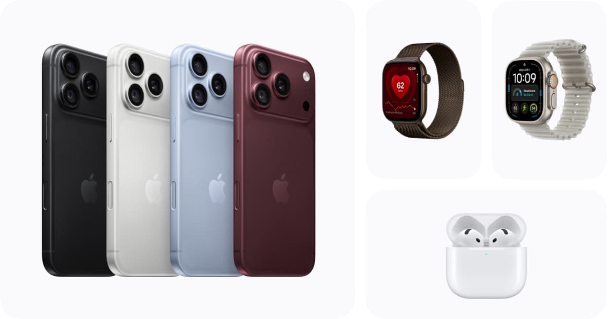 Guide: Sådan forudbestiller du iPhone 18 Pro, Apple Watch og AirPods 5 - billede 1 fra apple.com