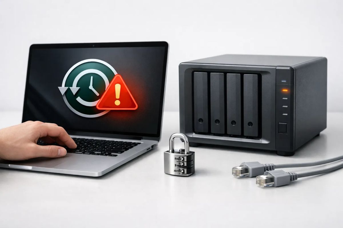 Rapporter: macOS “Tahoe 26.4” kan give Time Machine-fejl over netværk (ikke bekræftet af Apple) Post feature image