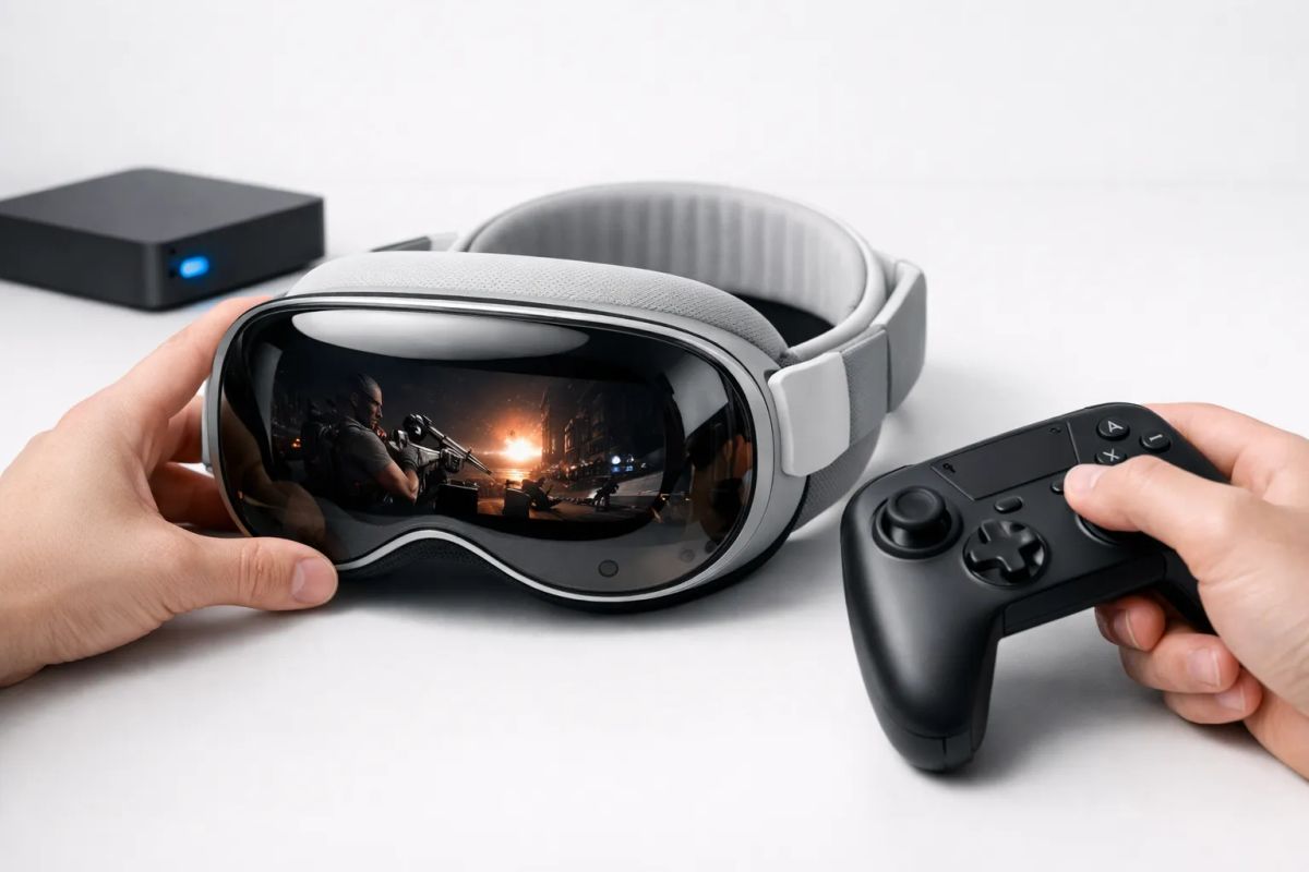 Steam Link udvider til Apple Vision Pro i beta – gaming-streaming får nyt format Post feature image