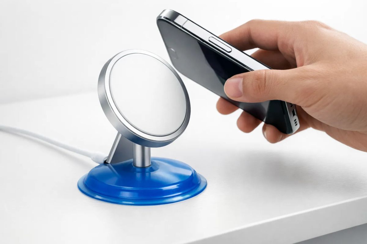 Sugekop som løsning? Sådan kan din MagSafe-bordoplader stå fast på skrivebordet Post feature image