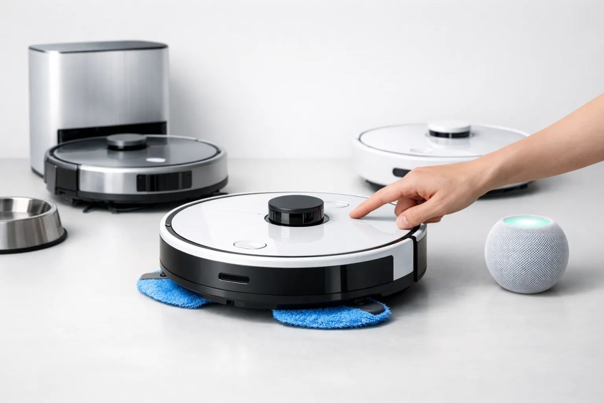 SwitchBot S20: Billig robotstøvsuger med moppe og Matter – nu testet mod dyrere alternativer Post feature image